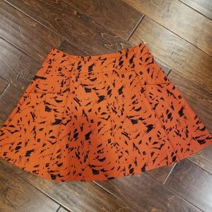 Harlowe & Graham Orange Skirt Medium
